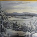 560 2204 Oljemålning